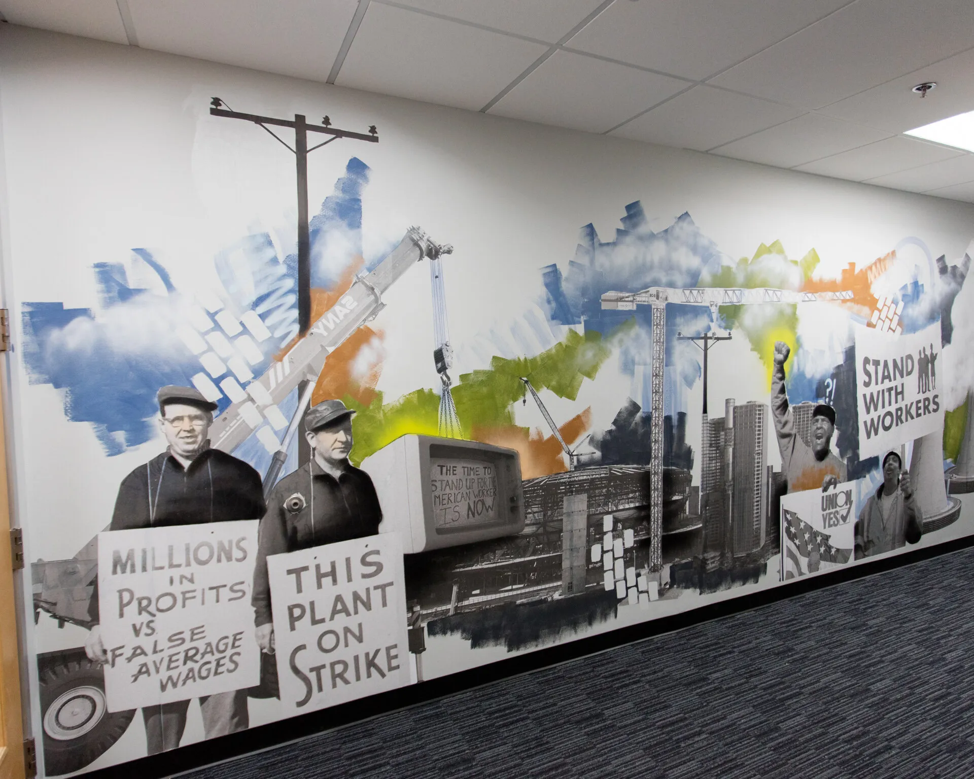 Novara Tesija & Catenacci PLLC mural in Troy, MI by Wetiko, photo 3