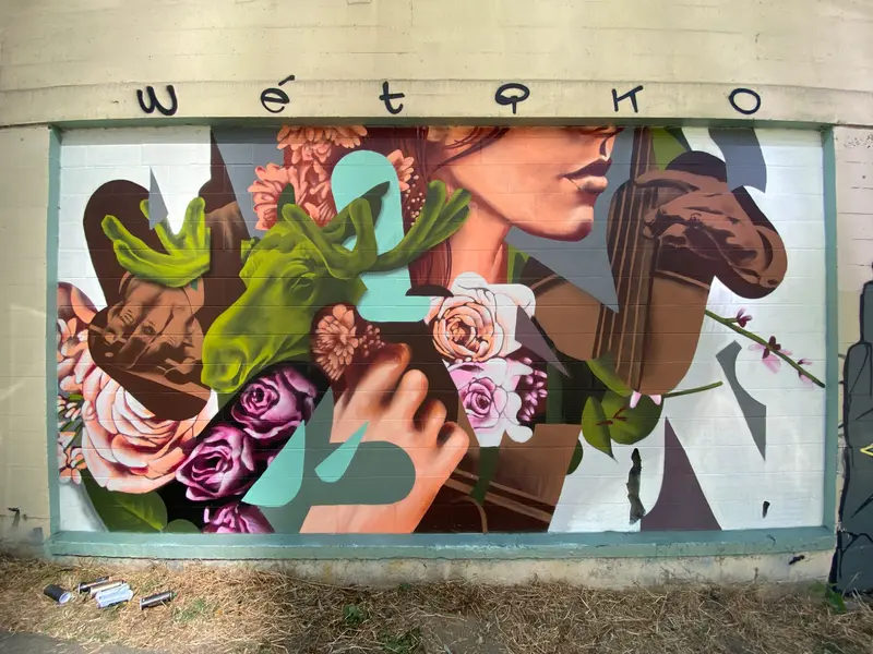 Salvation Army Building mural