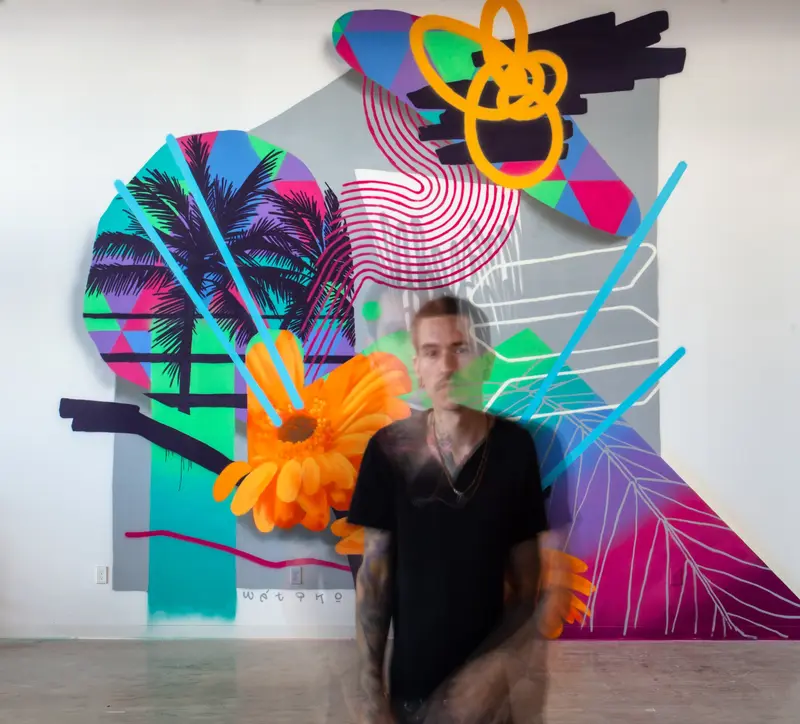 Solana Spaces mural in Miami, FL