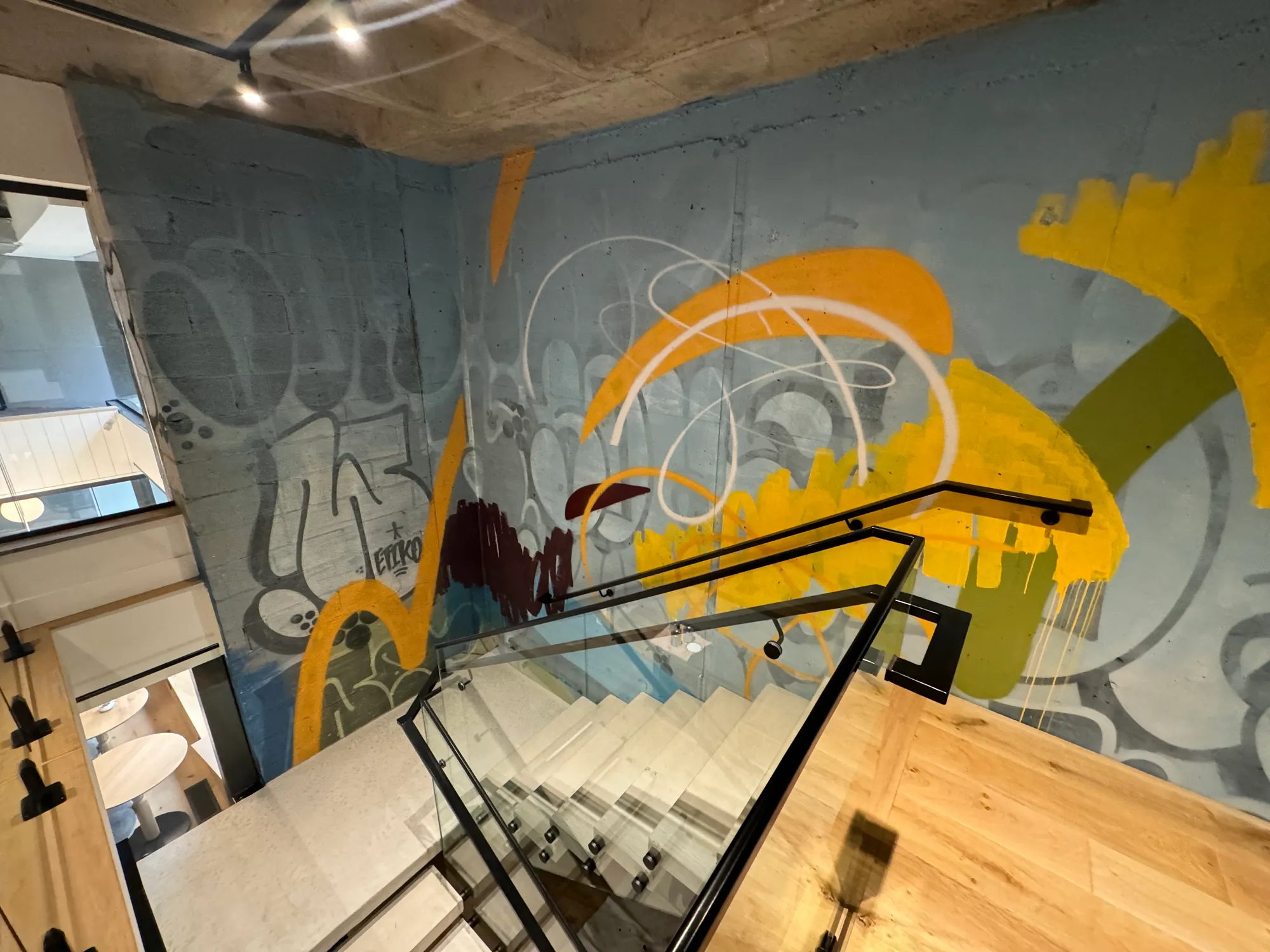 WorkCo mural in Birmingham, MI by Wetiko, photo 3