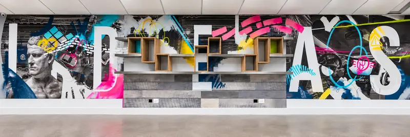 ZF North America mural